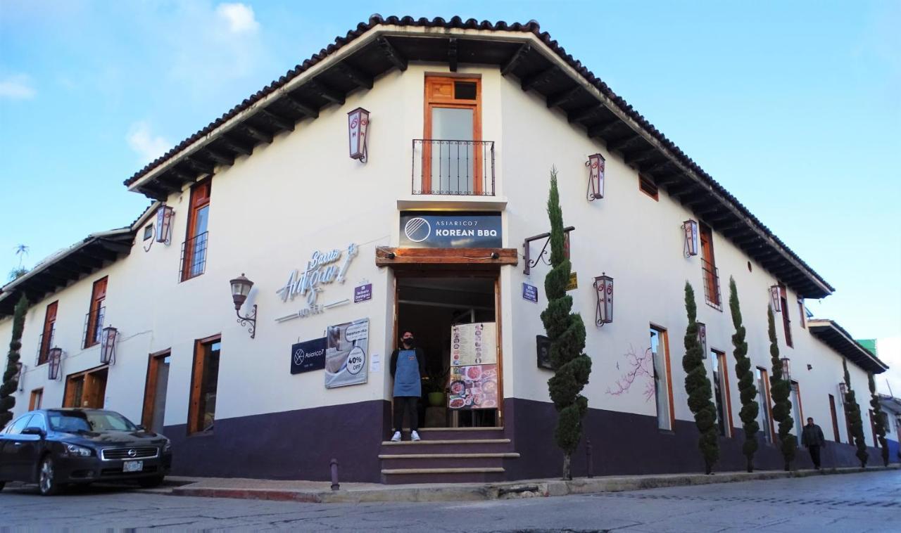 Hotel Barrio Antiguo Chiapas Esterno foto
